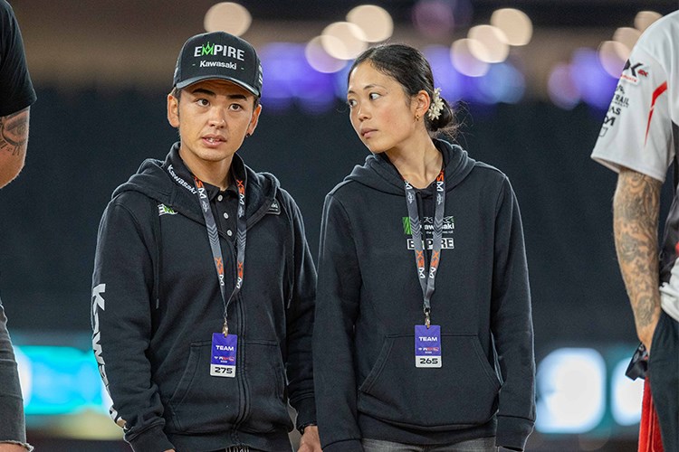 #386 Haruki Yokoyama (KX250) & Haruka Yokoyama (Technician) - Photo credit: Foremost Media